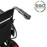 EGO AIR 可摺式電動輪椅 (避震前叉) 人體工學扶手膠