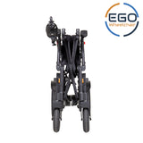 EGO AIR 可摺式電動輪椅 (避震前叉) 正面摺疊狀態