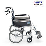 輪椅, 日本Miki MPTC46JL 手推輪椅, 鋁合金輪椅 
