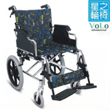  輪椅, VOLO SW70  細輪 手推輪椅, 鋁合金超輕型輪椅