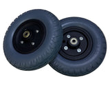 電動輪椅8寸實心前輪1對