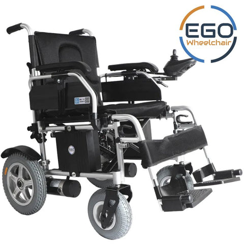 電動輪椅, EGO E12 MAX (越障版) 可摺式電動輪椅 (採用LG鋰電池，9寸前輪越障設計), wheelchair, 星之輪椅, Starswheelchair