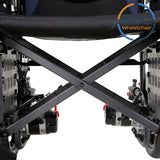 EGO AIR 可摺式電動輪椅 (避震前叉)  雙交叉支架 穩固耐用
