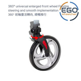 EGO AW881 助行兩用輪椅( 可作助行器，輪椅使用) 雙避震AID WALK 360 wheels