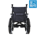 DX-20 鋁合金輕型手推輪椅 (大輪，可拆式扶手，腳踏，長扶手) 