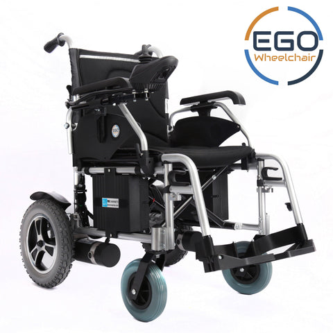 EGO E12 PRO 可摺式電動輪椅 (採用LG鋰電池，12寸實心後輪，摺疊極簡單)