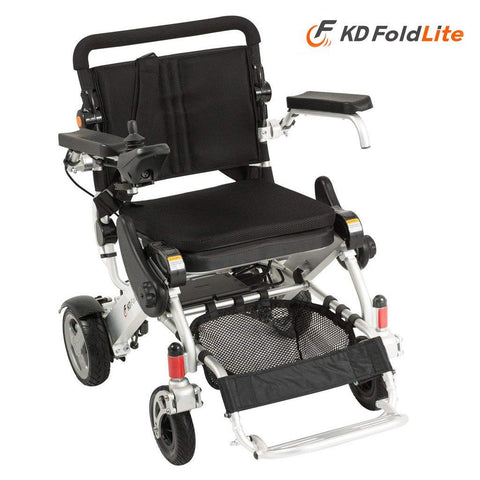 美國 KD-FOLDLITE (8")  電動輪椅（LED控制器，可上飛機鋰電池)