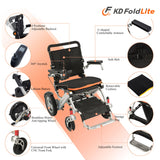 電動輪椅, 美國 KD-FOLDLITE Deluxe 電動輪椅, 輕便電動輪椅