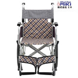 輪椅, 日本Miki MOCC43JL Deluxe 手推輪椅, 鋁合金輪椅 