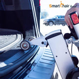 美國 Smartchair travel 8" 電動輪椅 (超輕巧款式，可上飛機電池，外置充電) 輕鬆搬到車尾箱