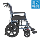 SUS-16 手推輪椅 (16寸避震後輪, 7寸避震前輪, 長扶手)