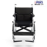  輪椅, 日本Miki MCSC43JL(小輪) 手推輪椅, 鋁合金輪椅 